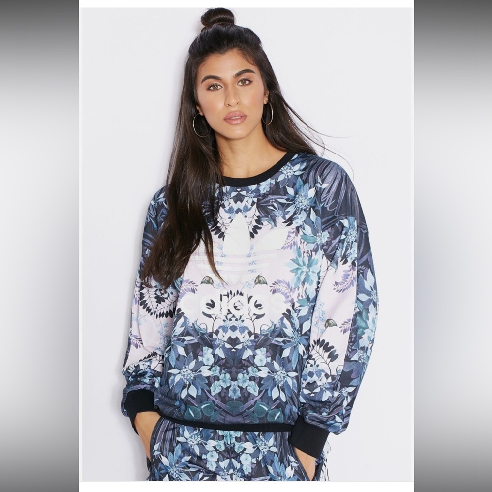 Adidas Originals Floral Pullover